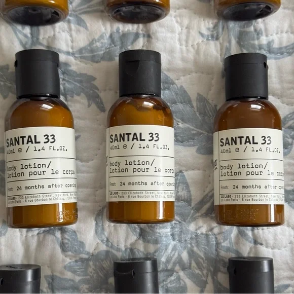 Le Labo Santal 33 Body Lotion Mini Size, Lot of 15 - Picture 5 of 7